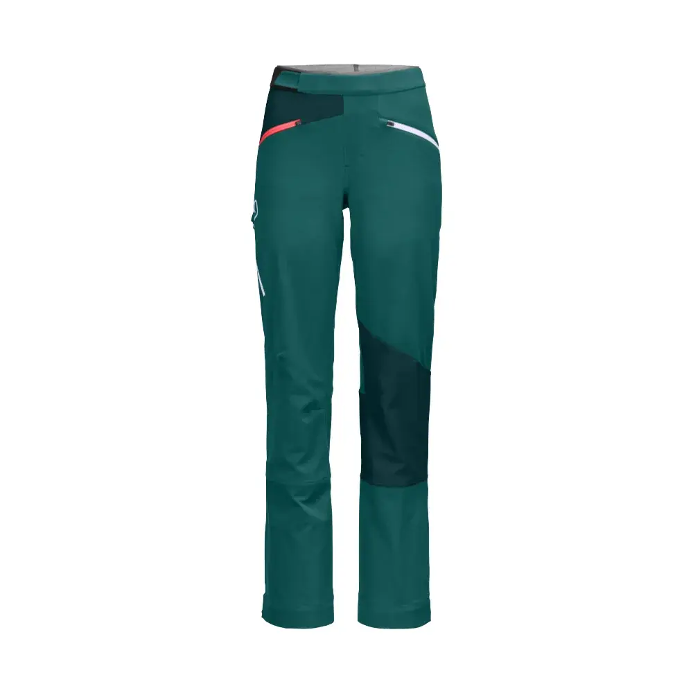 Ortovox Штани софтшелові та скітурові жіночі Ortovox W's Col Becchei Pants Pacific green