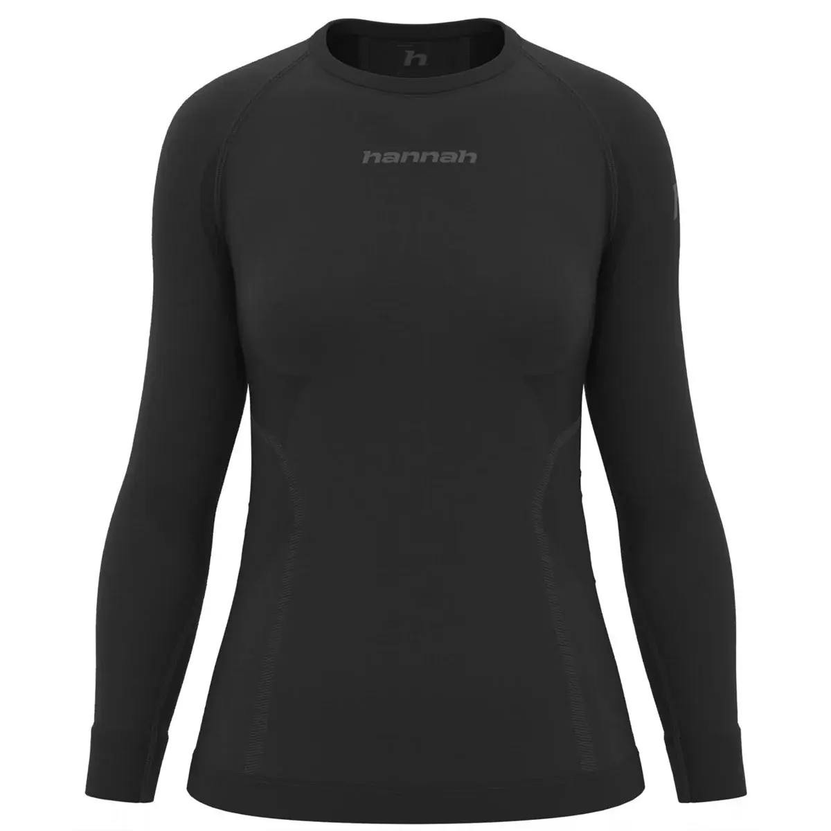 Hannah Термофутболка жіноча Hannah Active TS L/S W anthracite