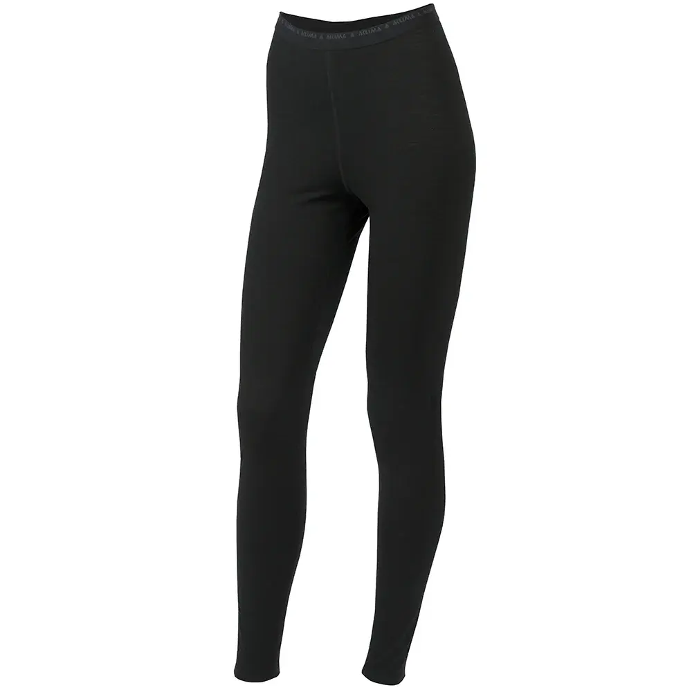 Aclima Термоштани жіночі Aclima LightWool Longs Woman jet black