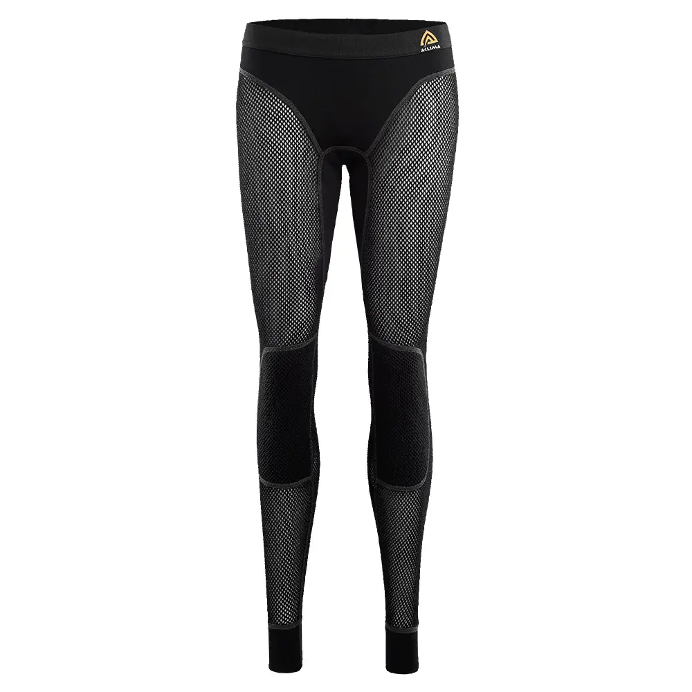Aclima Термоштани жіночі Aclima WoolNet Longs jet black