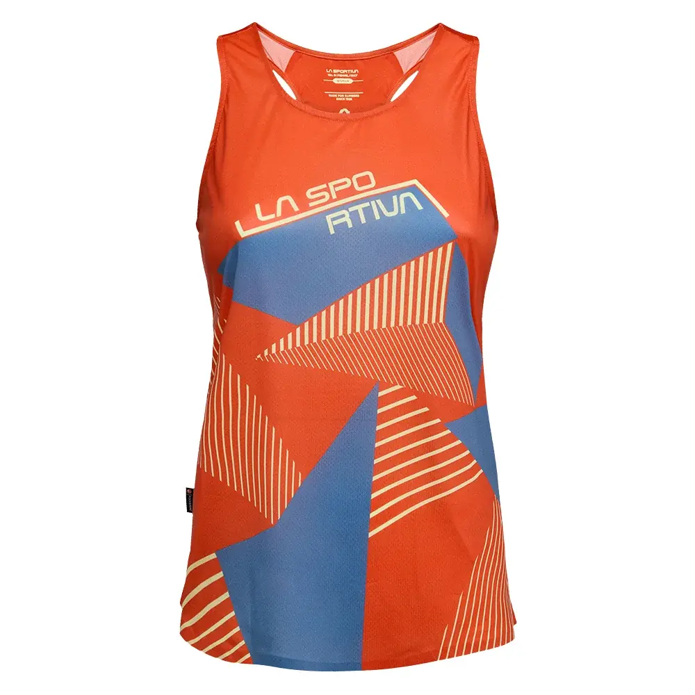 La Sportiva Майка жіноча La Sportiva COMP TANK Women cherry tomato/moonlight