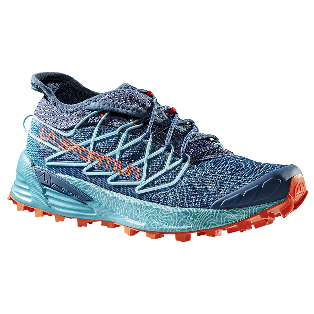 La Sportiva Кросівки для трейлраннінгу жіночі La Sportiva Mutant Storm Blue/Cherry Tomato