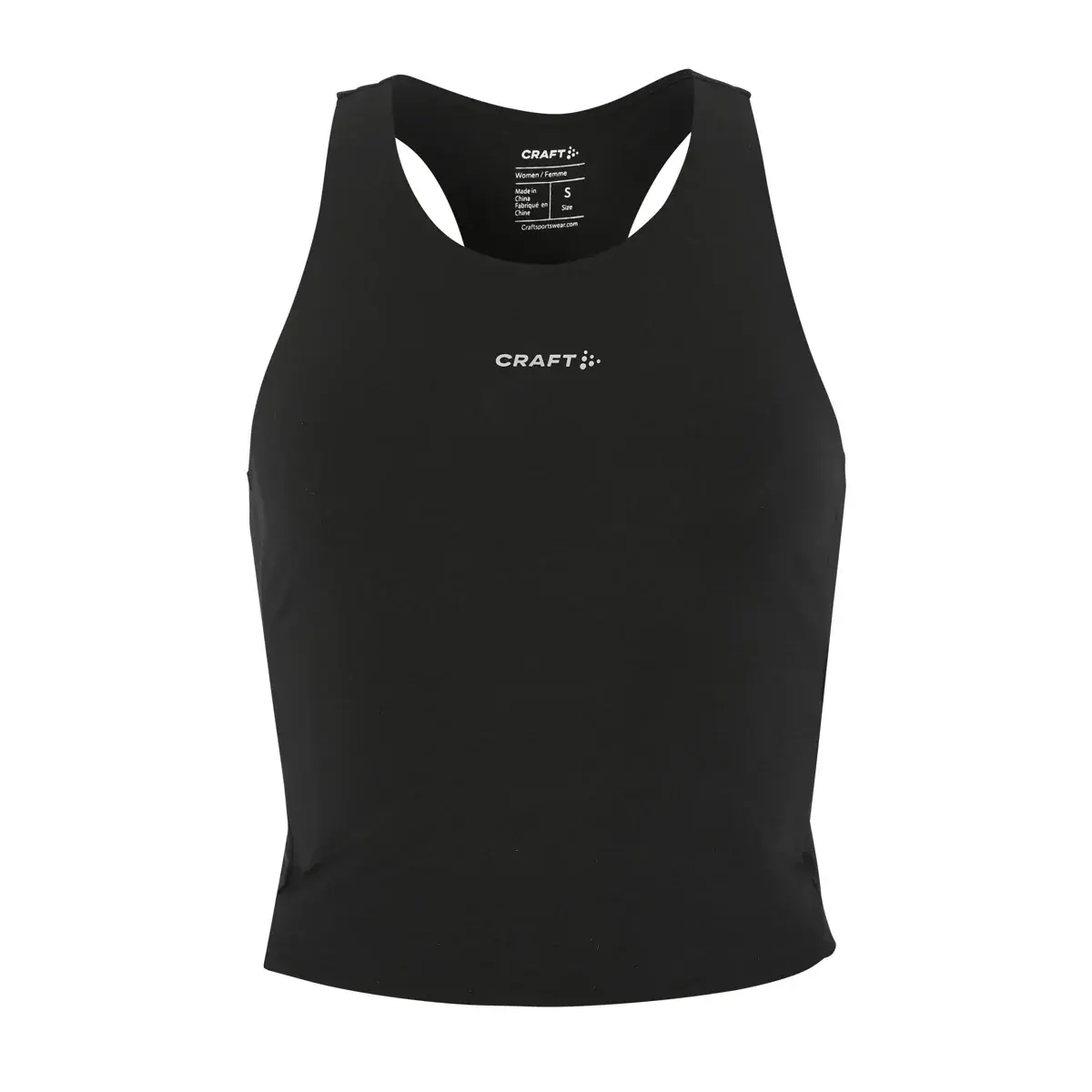 Craft Футболка жіноча Craft Hypervent Cropp чорний