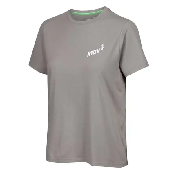 Inov8 Футболка жіноча Inov8 Graphic Tee "Brand" W light grey