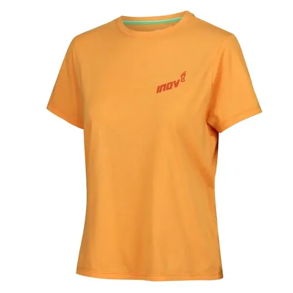 Inov8 Футболка жіноча Inov8 Graphic Tee "Brand" W yellow