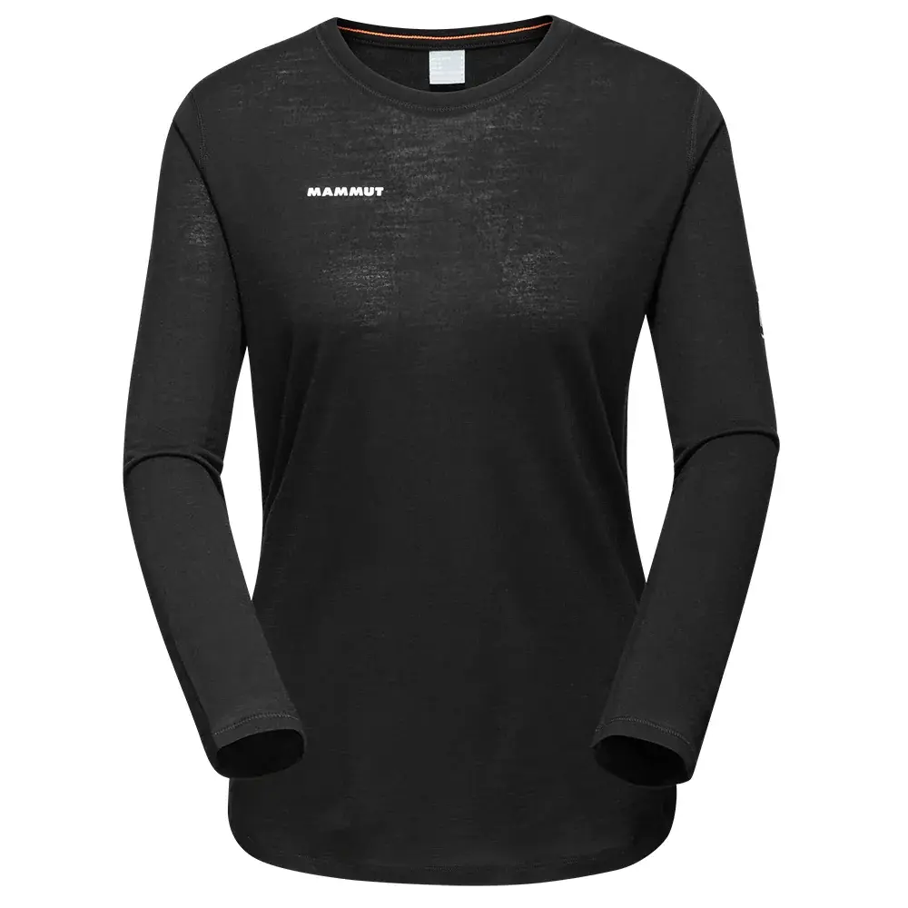 Mammut Футболка жіноча Mammut Tree Wool FL Longsleeve black