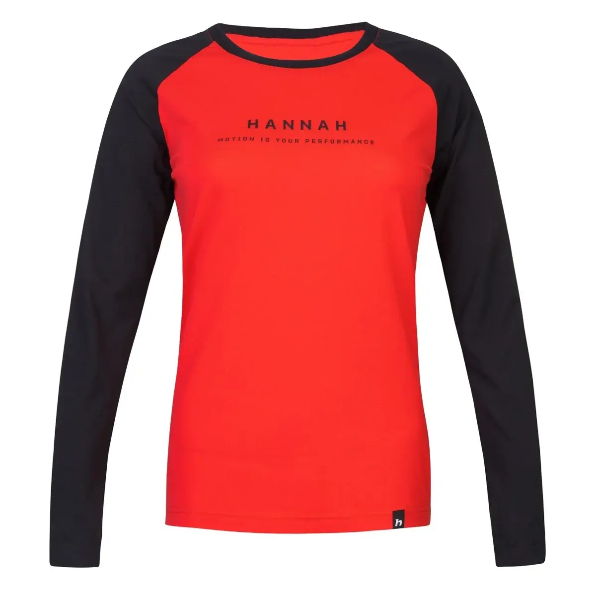 Hannah Лонгслів жіночий Hannah Prim Hibiscus/anthracite