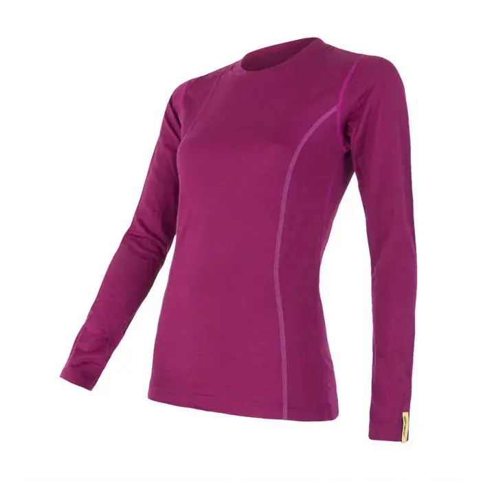 Sensor Термолонгслів жіночий Sensor Merino Active lilla