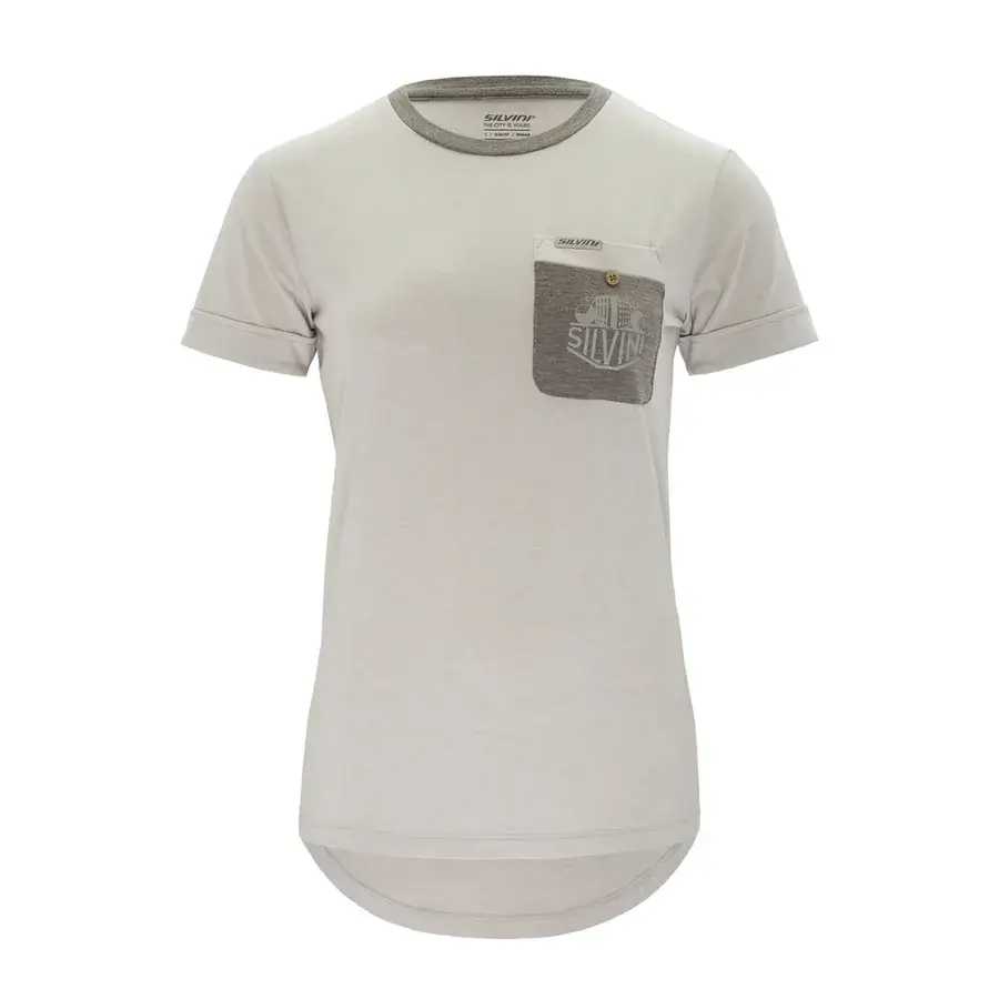 Silvini Футболка жіноча Silvini Calvisia cloud-grey