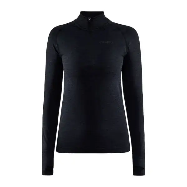 Craft Термофутболка жіноча Craft CORE Dry Active Comfort ZIP чорний
