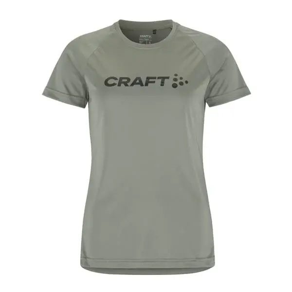 Craft Футболка жіноча Craft Core Essence Logo Active Comfort SS темно-зелений