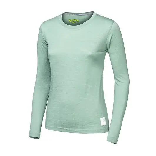 Sensor Лонгслів жіночий Sensor MERINO CORDURA basil green