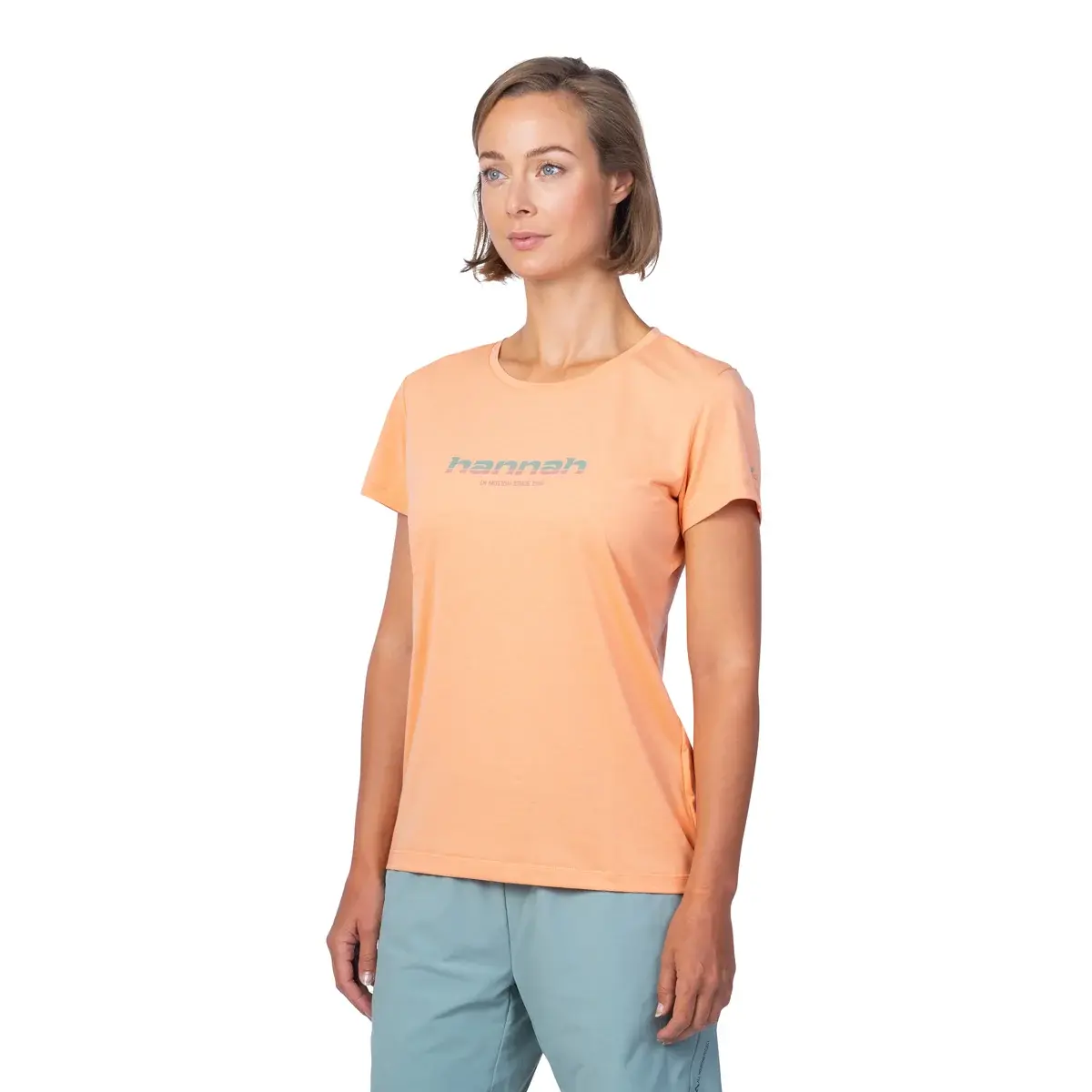 Hannah Футболка жіноча Hannah Cordy apricot wash