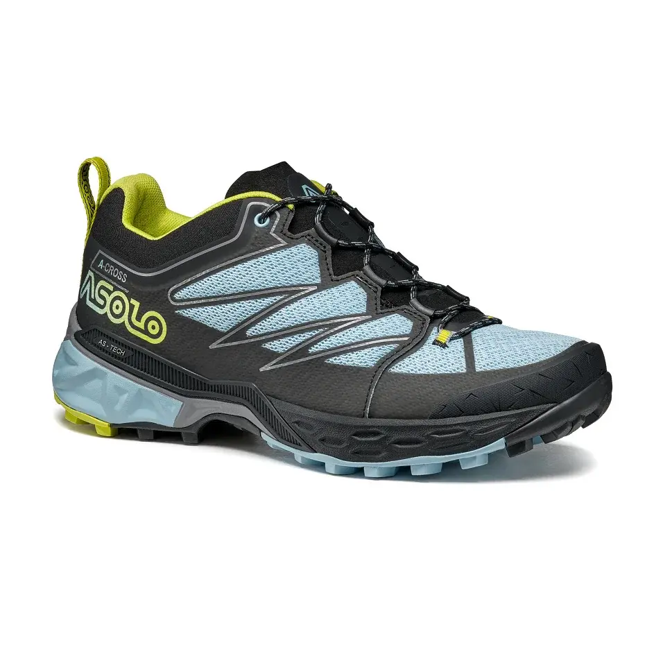 Asolo Трекінгові черевики жіночі Asolo Softrock ML Black/celadon/safety yellow