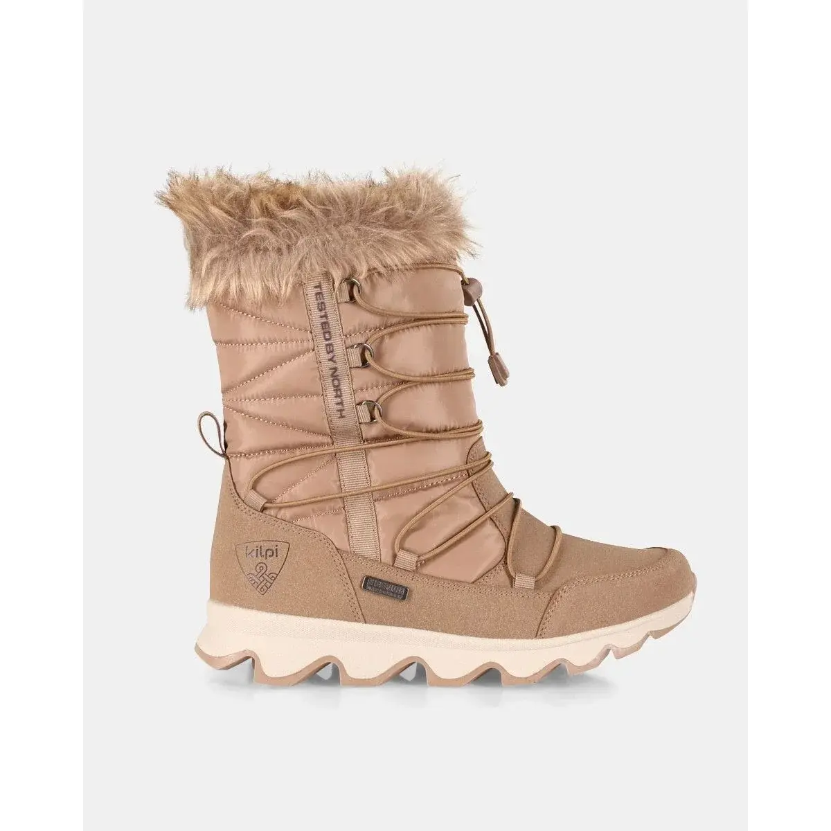 Kilpi Сноубутси високі жіночі Kilpi FROZEN HIGH WP-W коричневий