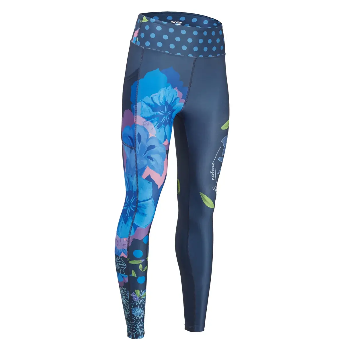 Silvini Легінси утеплені жіночі Silvini Veniana navy-blue