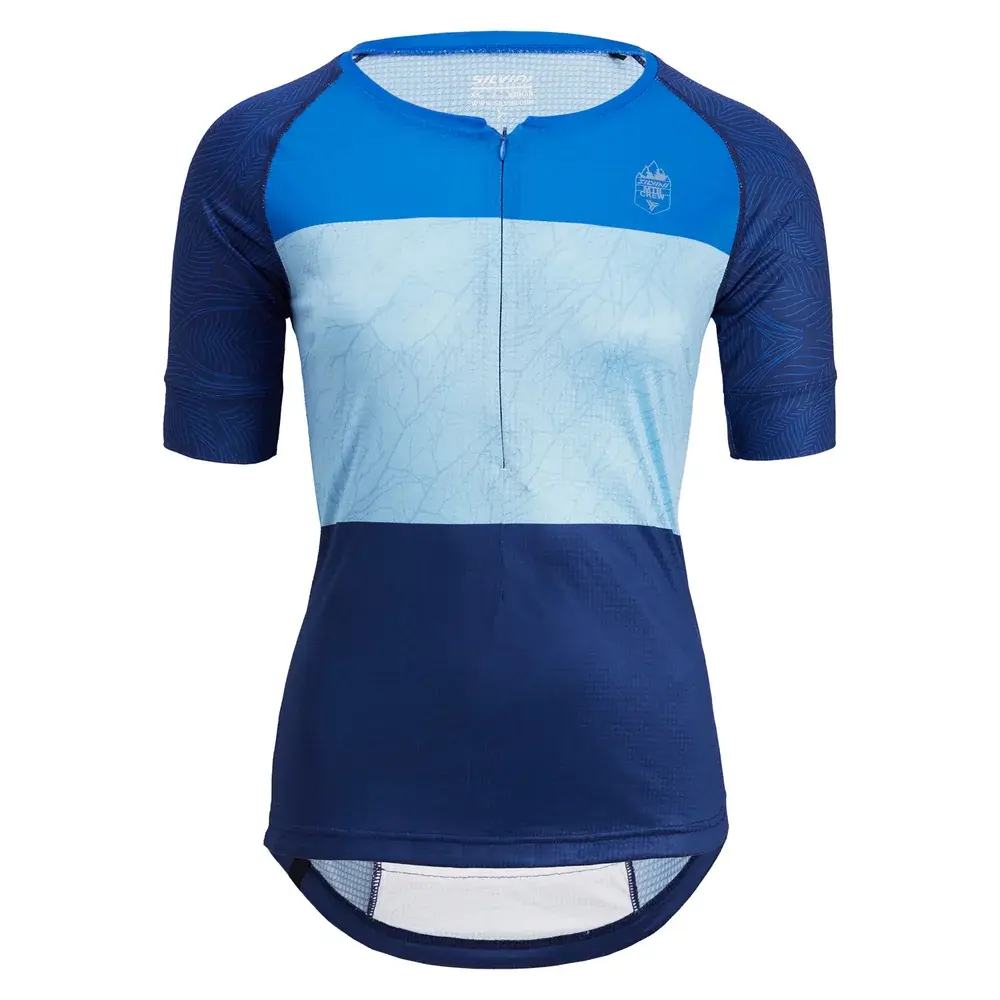 Silvini Велоджерсі жіноче Silvini Stabina Navy blue