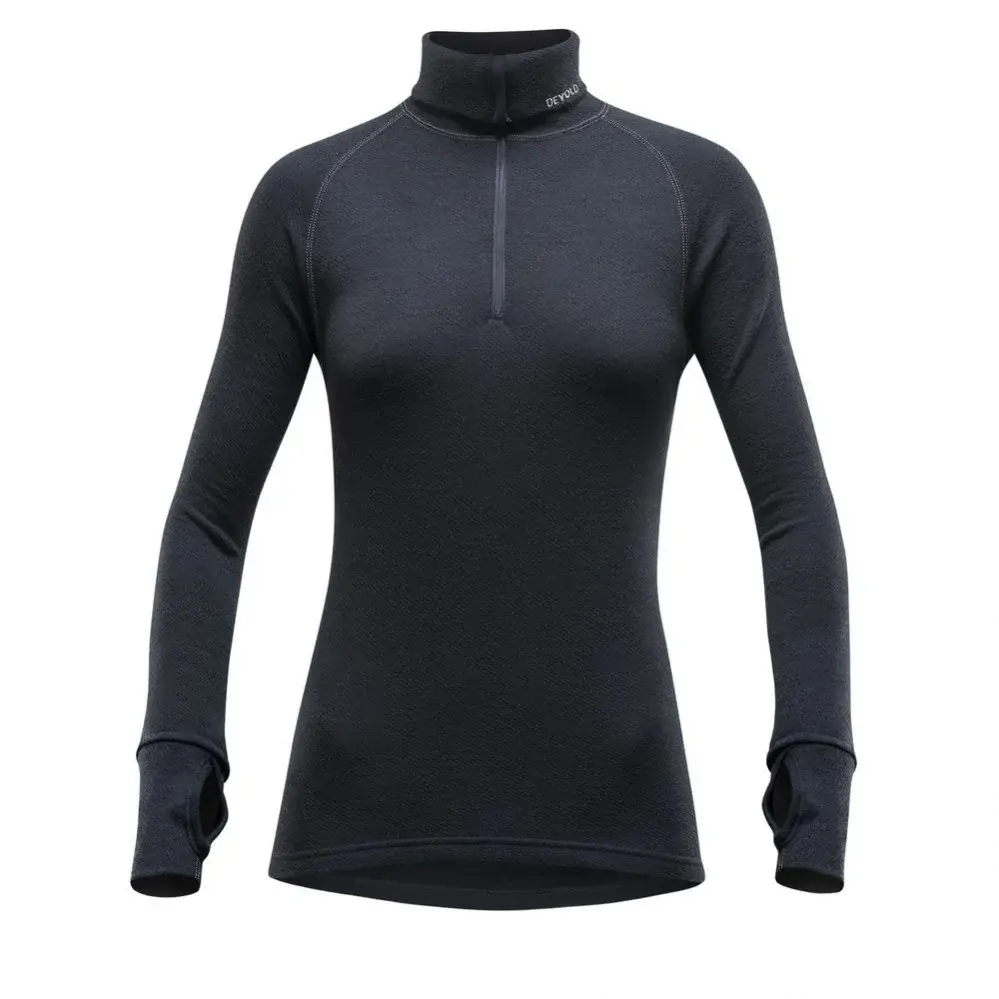 Devold Термогольф Merino жіночий Devold Expedition Woman Zip Neck Black