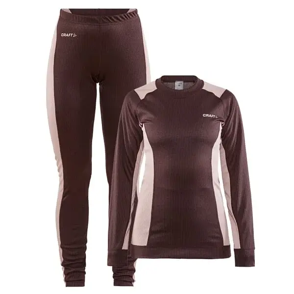 Craft Комплект термобілизни жіночий Craft CORE Dry Baselayer коричневий