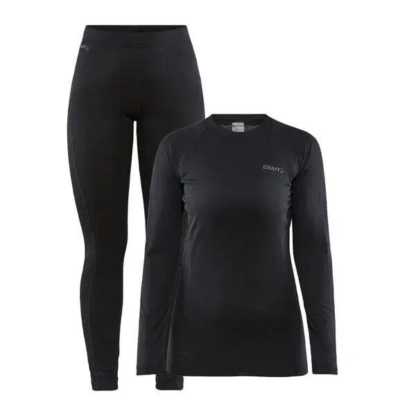 Craft Комплект термобілизни жіночий Craft CORE Warm Baselayer чорний