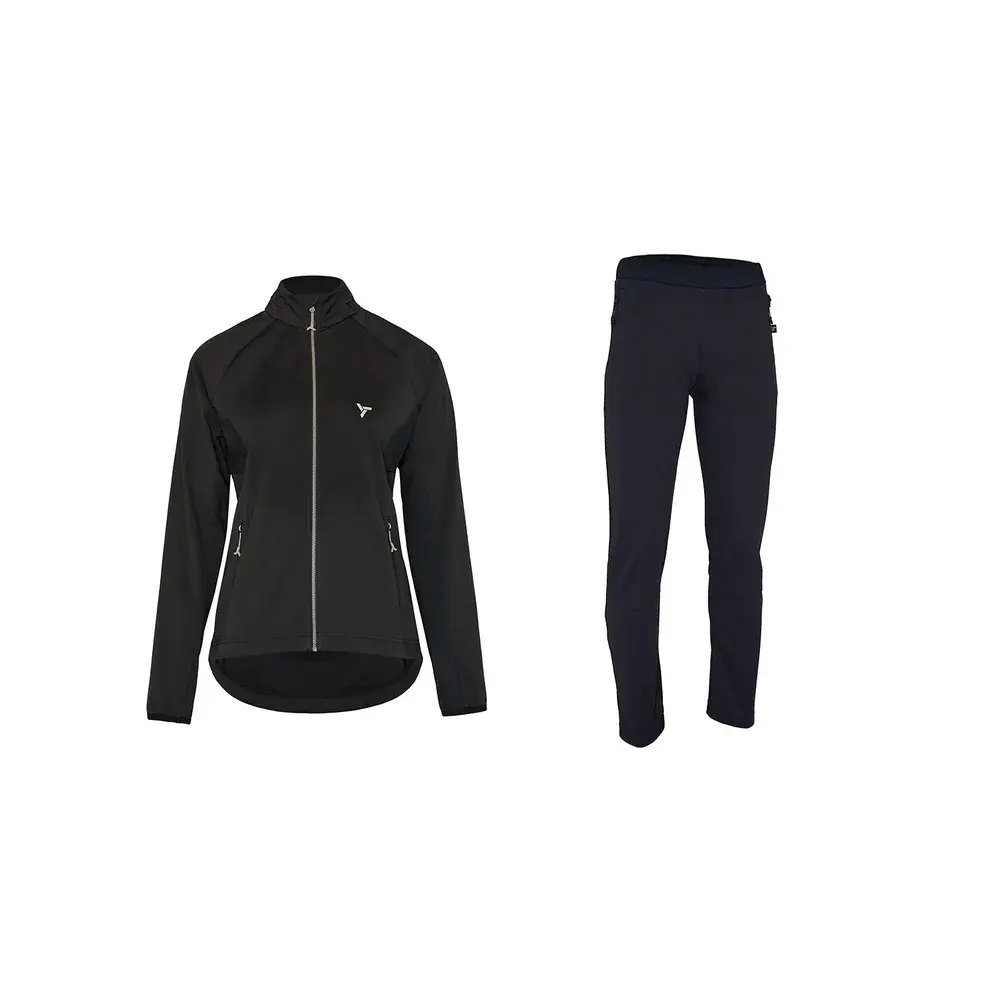 Silvini Комплект софтшеловий жіночий Silvini Cassiana set XCW2502 black