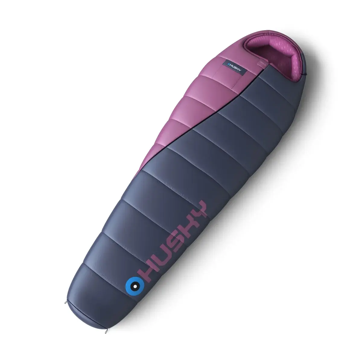 Husky Спальний мішок зимовий жіночий Husky Ladies Motion blue/pink