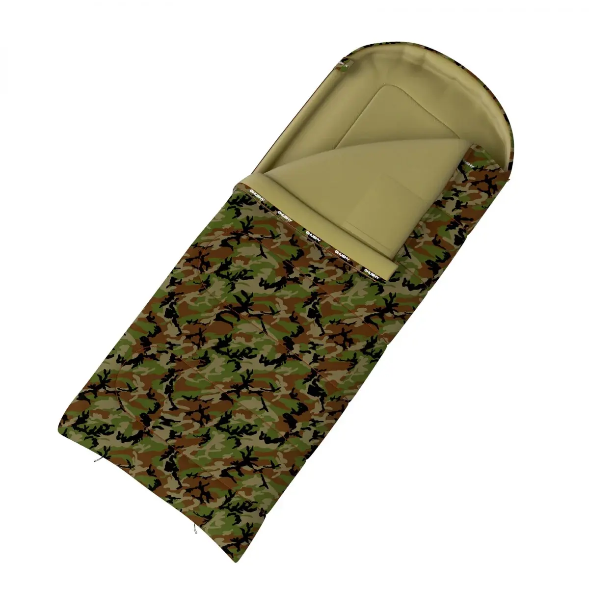 Husky Спальний мішок-ковдра Husky Gizmo Army green