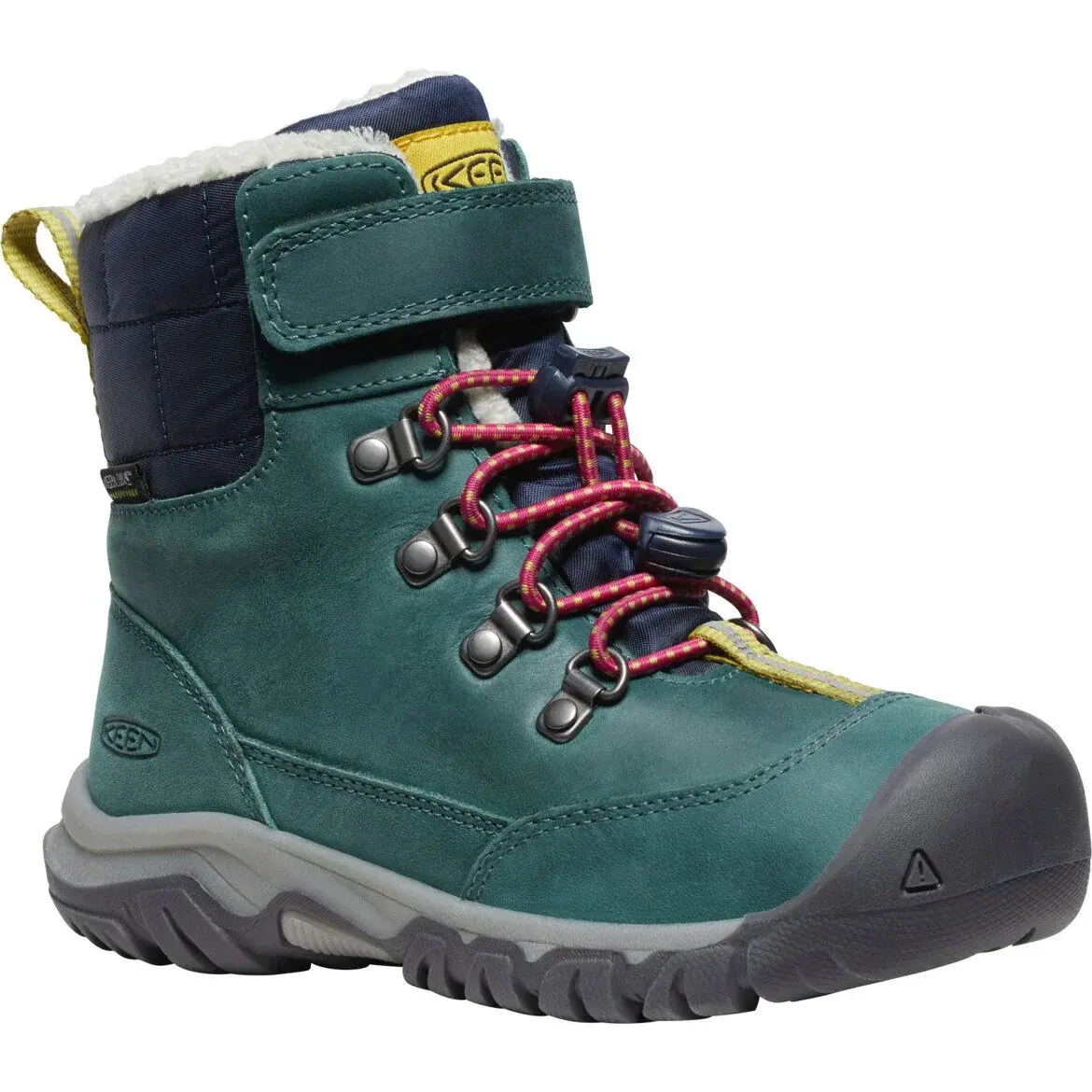 KEEN Черевики зимові дитячі KEEN Kanibou WP Children/Youth deep lagoon/jazzy