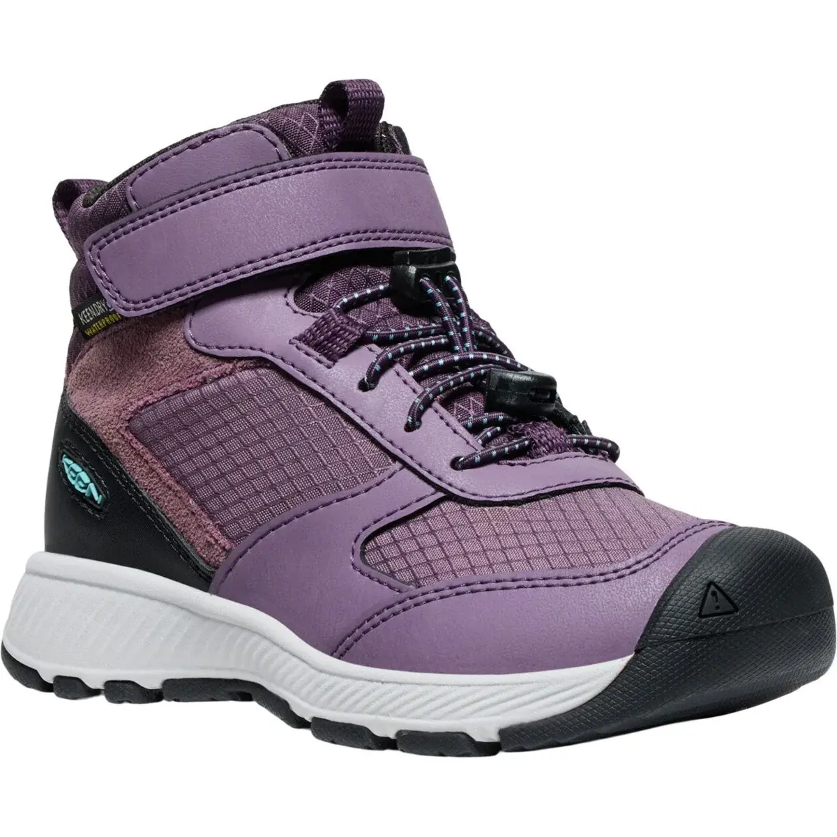 KEEN Черевики водонепроникні дитячі KEEN Skua Mid WP Children/Yout black plum/plum perfect