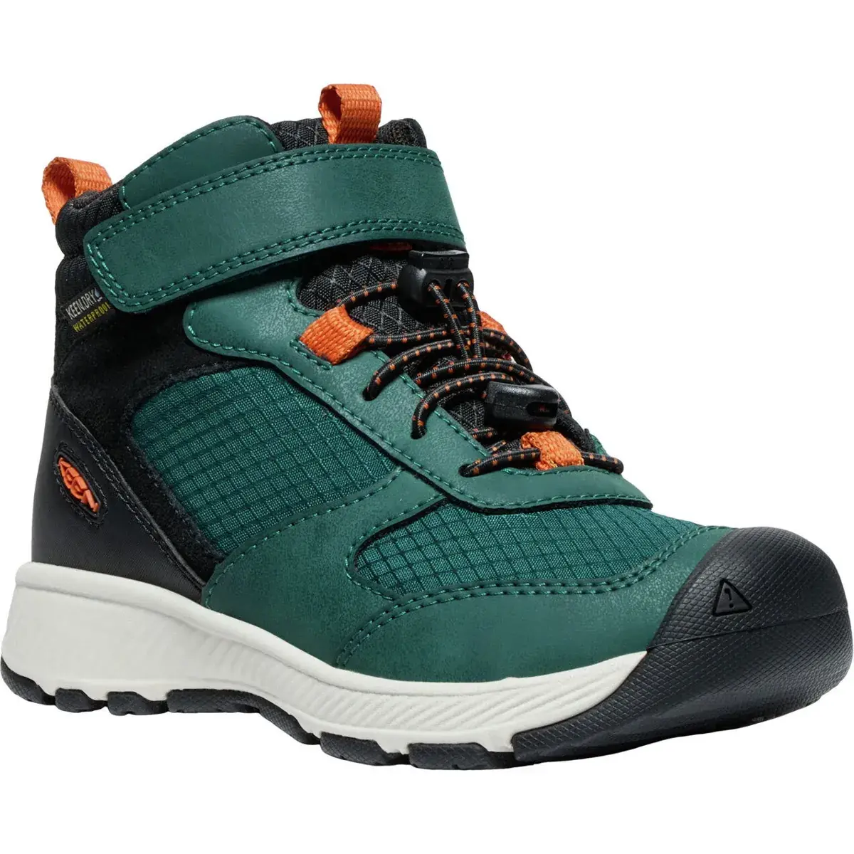 KEEN Черевики водонепроникні дитячі KEEN Skua Mid WP Children/Yout ponderosa pine/gold flame