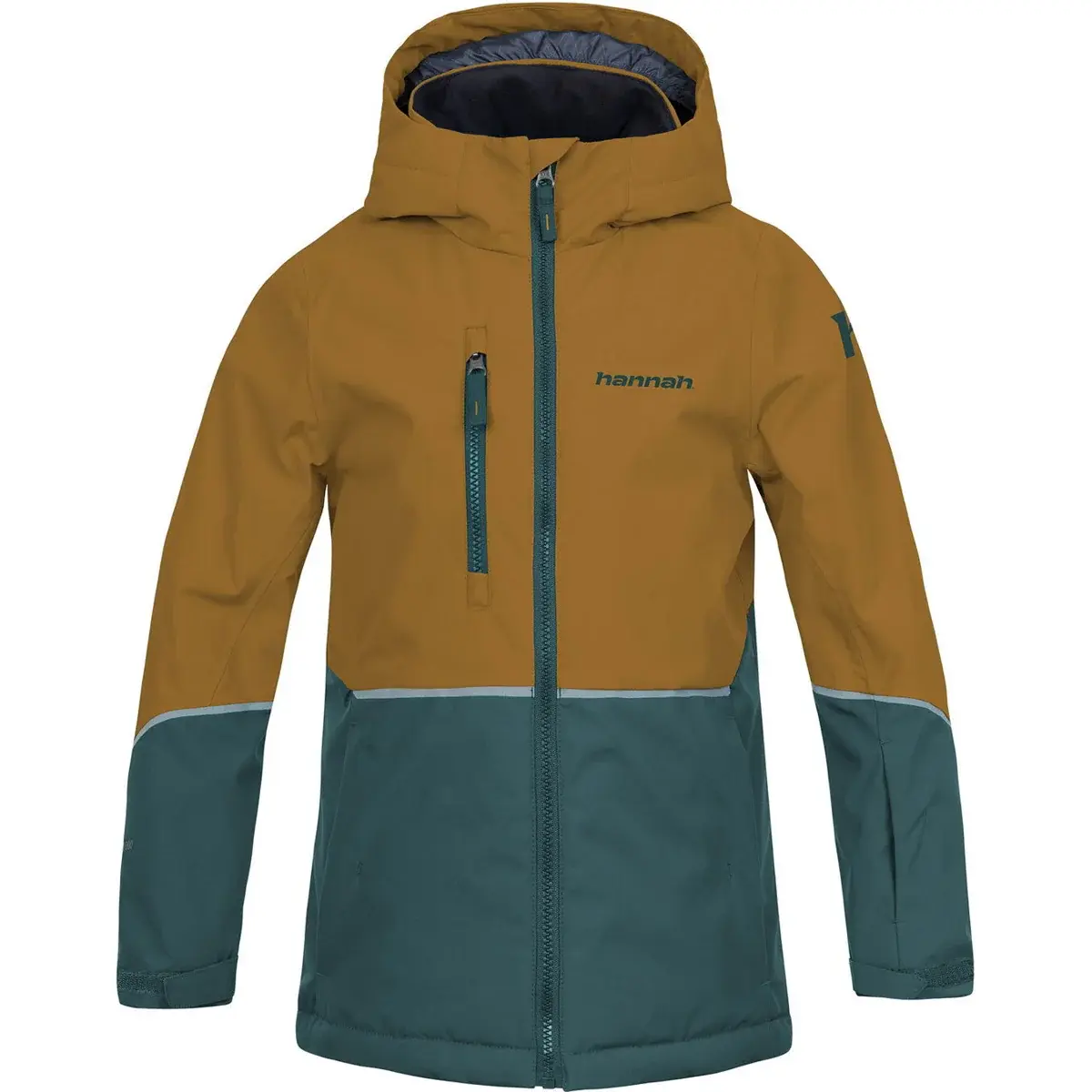 Hannah Куртка гірськолижна дитяча Hannah Anakin JR golden brown/sea moss