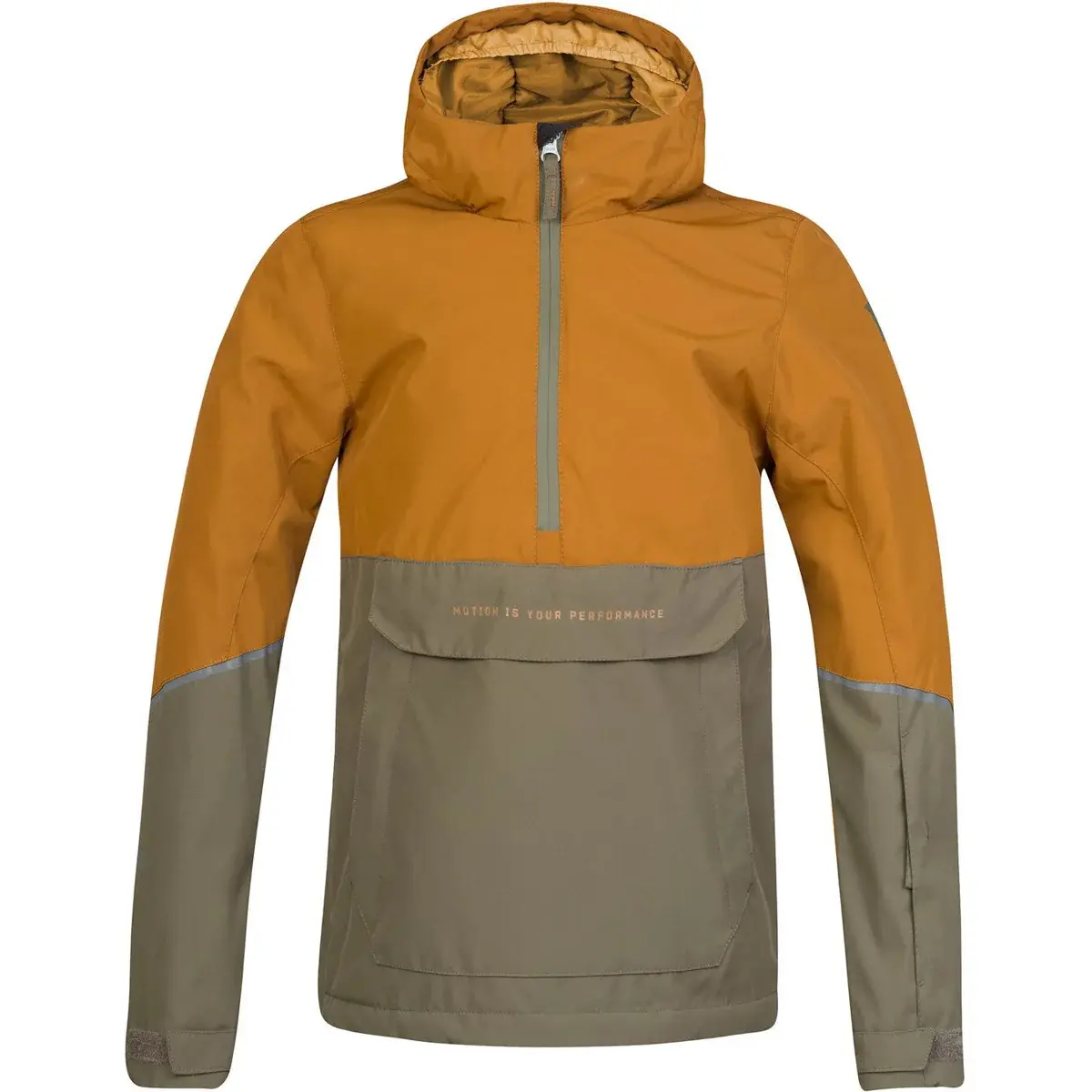 Hannah Куртка гірськолижна дитяча Hannah Jumy JR golden brown/dark olive