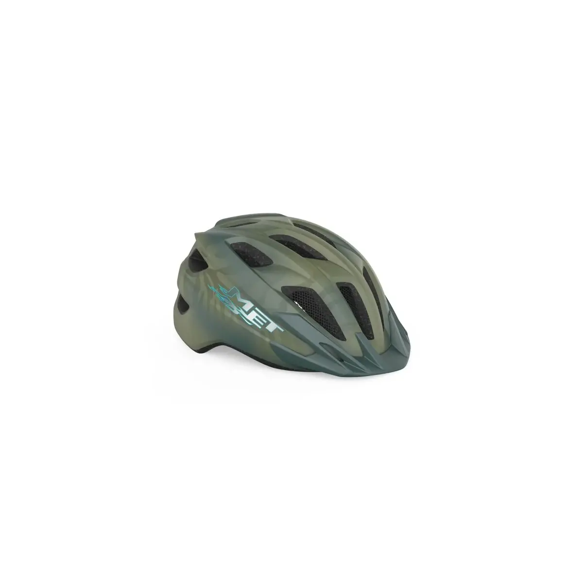Dětská cyklistická přilba MET Crackerjack zelená 52-57cm