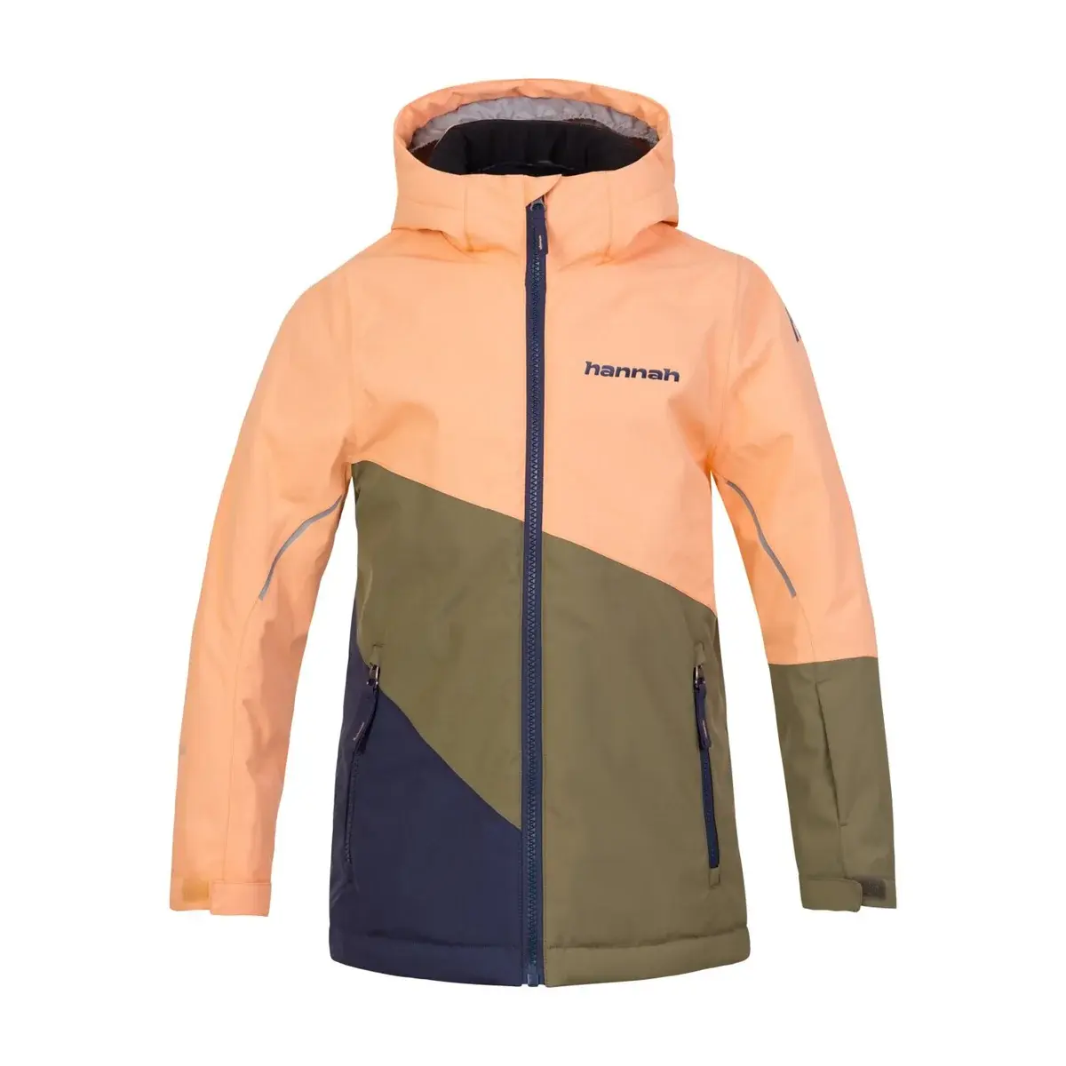 Hannah Куртка гірськолижна дитяча Hannah Kigali JR Cantaloupe/burnt olive