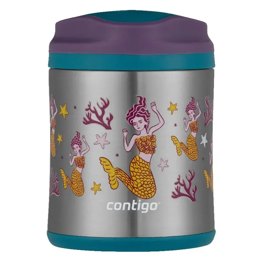 Contigo Термос харчовий дитячий Contigo Kids Food Jar 300ml русалки