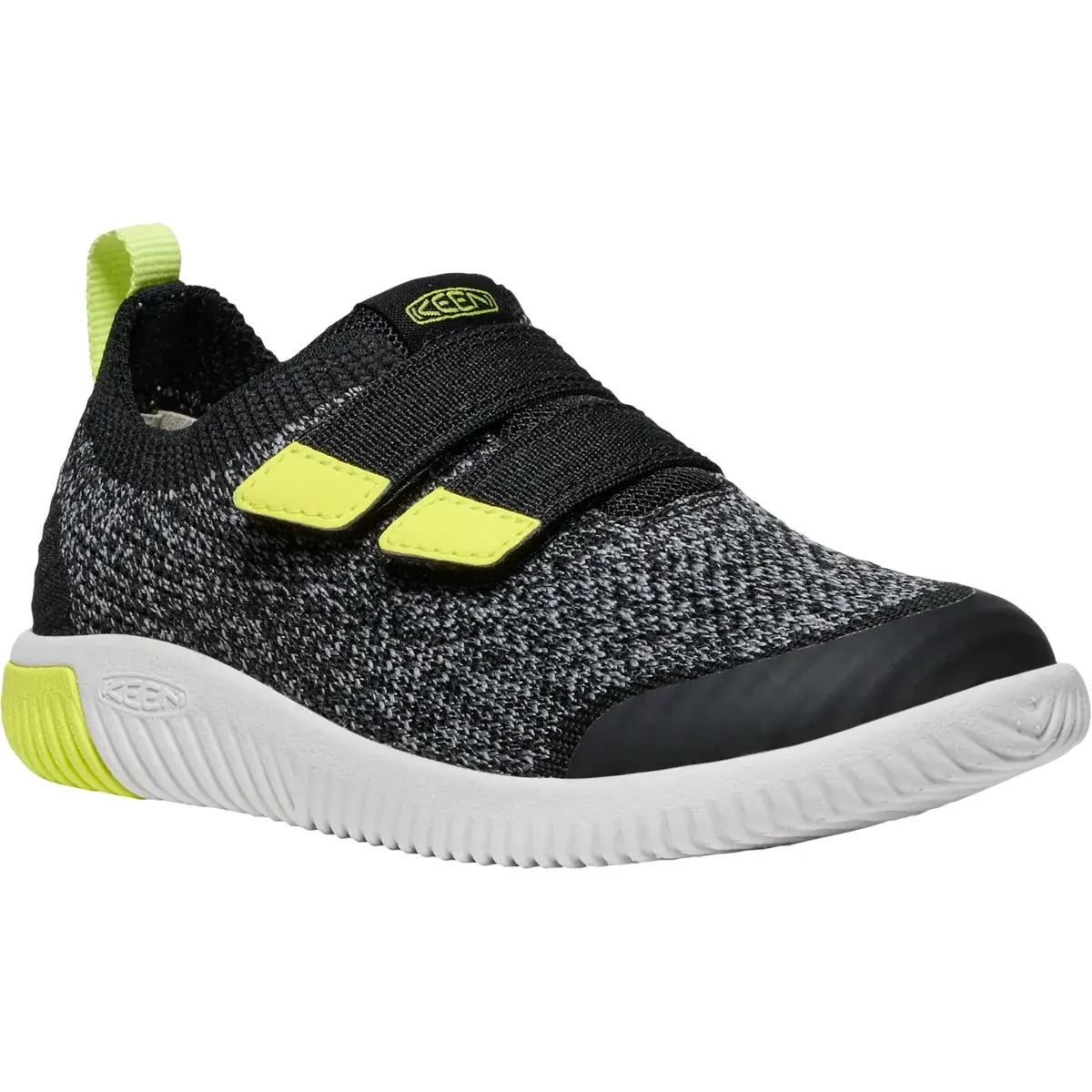 KEEN Дитяче взуття барефут KEEN KNX Knit DS Children/Youth black/evening primrose
