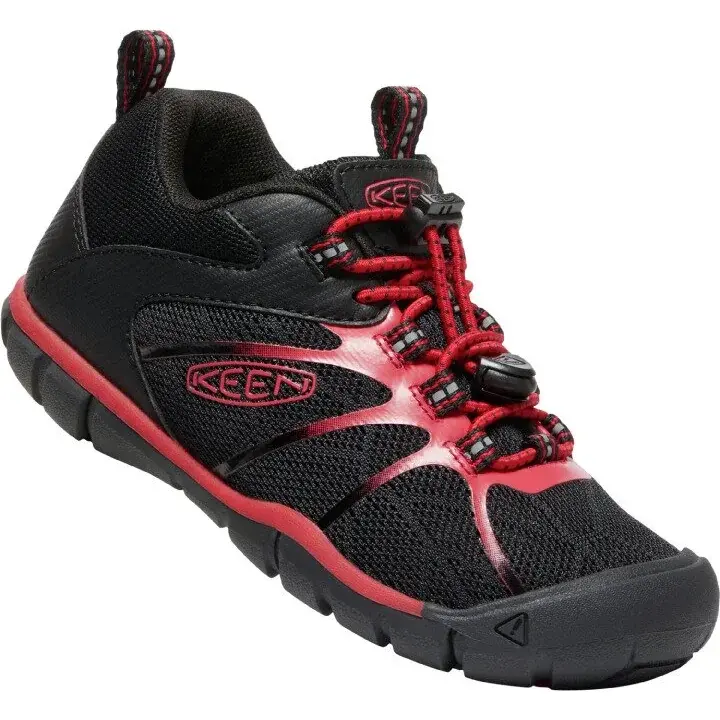 KEEN Напівчеревики дитячі KEEN Chandler 2 CNX CHILDREN black/red carpet