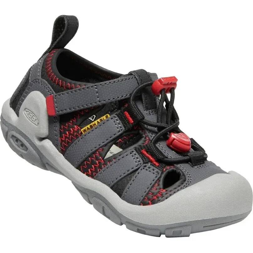 KEEN Напівчеревики дитячі KEEN Knotch Creek Children magnet/red carpet