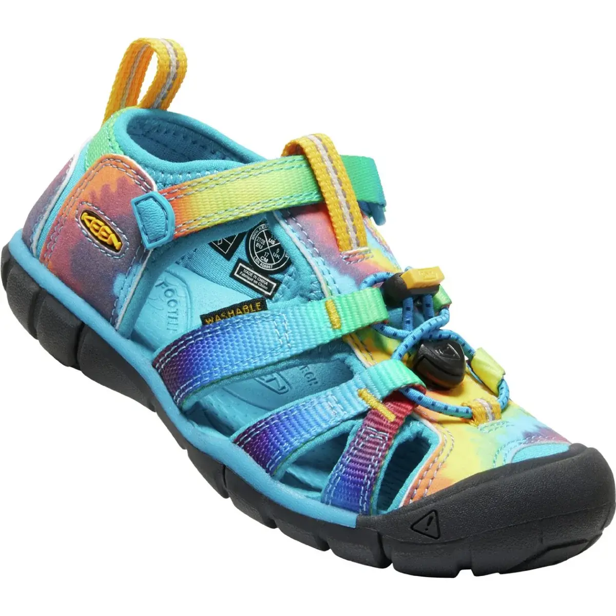 KEEN Сандалії дитячі KEEN Seacamp II CNX Children Vivid blue/original tie dye