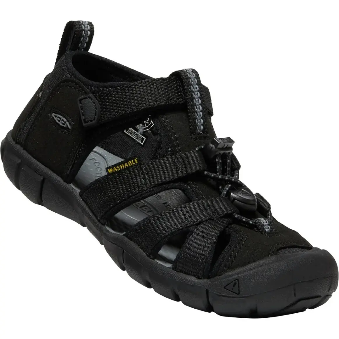 KEEN Сандалії гібридні дитячі KEEN Seacamp II CNX Children/Youth black/grey