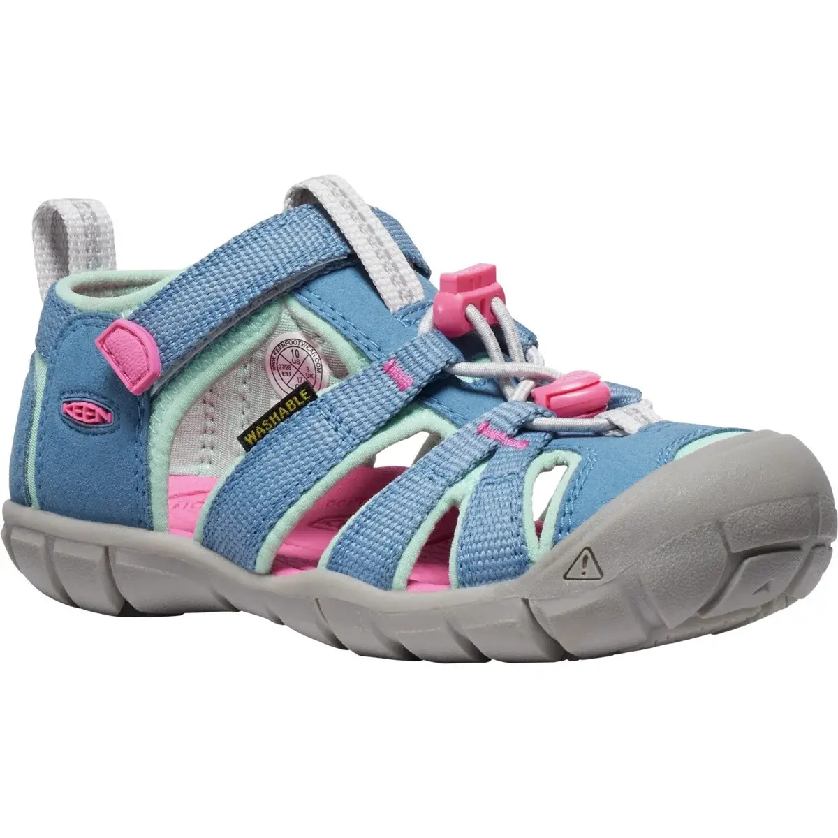 KEEN Сандалії гібридні дитячі KEEN Seacamp II CNX Children/Youth coronet blue/hot pink
