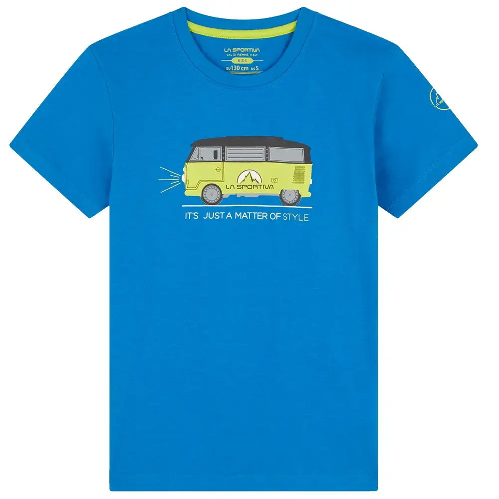 La Sportiva Футболка дитяча La Sportiva VAN T-SHIRT electric blue
