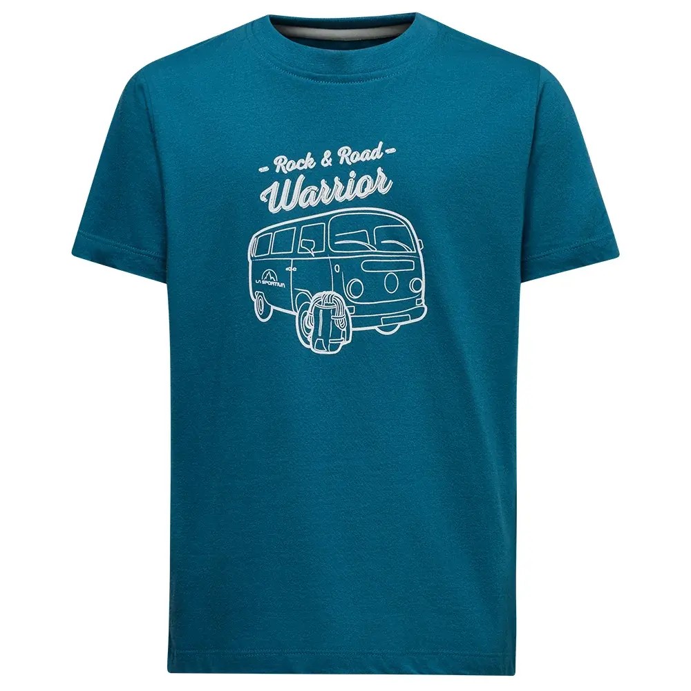 La Sportiva Футболка дитяча La Sportiva VAN T-SHIRT lake/chalk