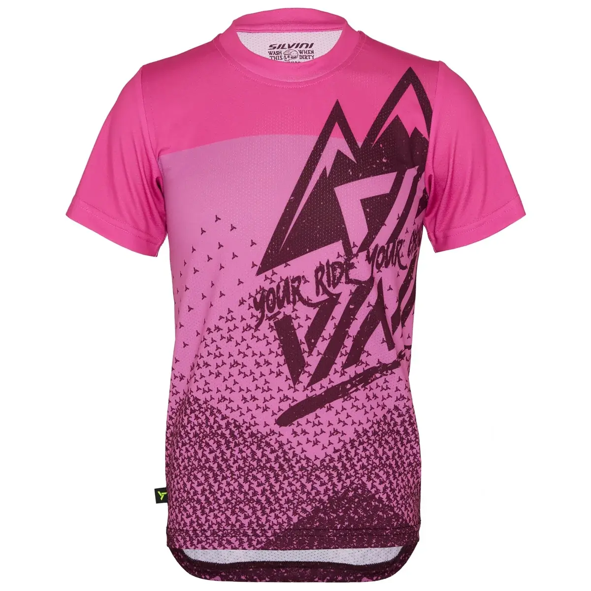 Silvini Велоджерсі дитяче Silvini CD2283 Denni plum-pink