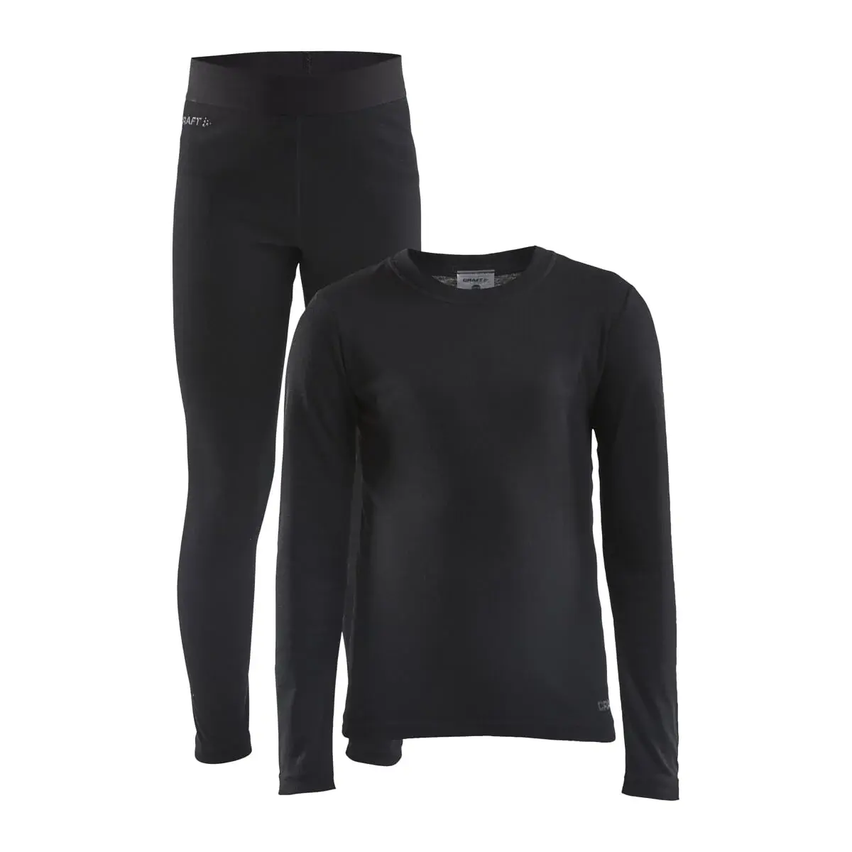 Craft Комплект термобілизни дитячий Craft Core Warmp Baselayer чорний