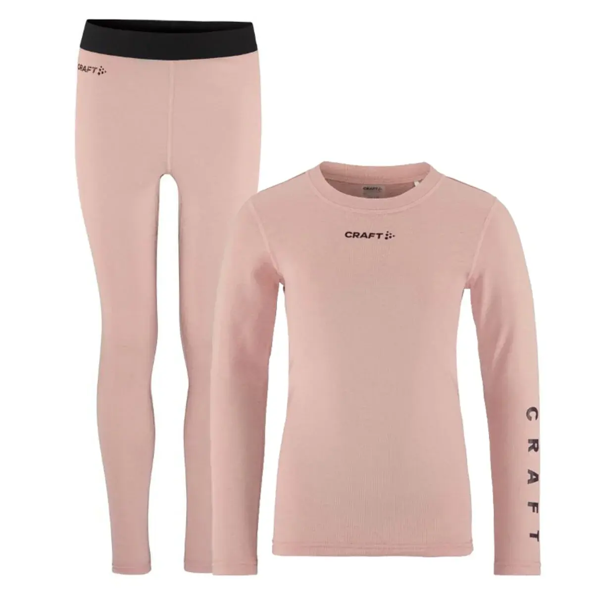 Craft Комплект термобілизни дитячий Craft Core Warmp Baselayer рожевий