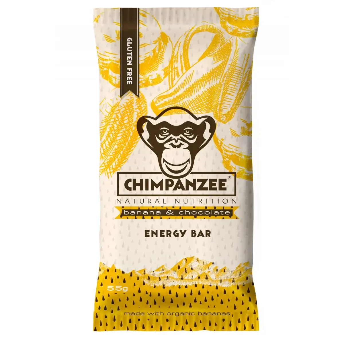 Chimpanzee Батончик енергетичний Chimpanzee Banana Chocolate