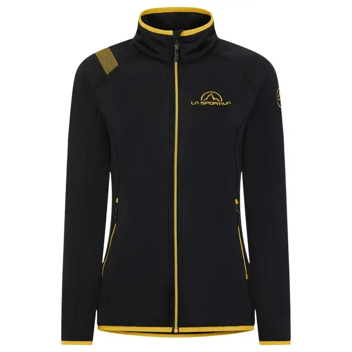 La Sportiva Фліска жіноча La Sportiva Promo Fleece black/yellow