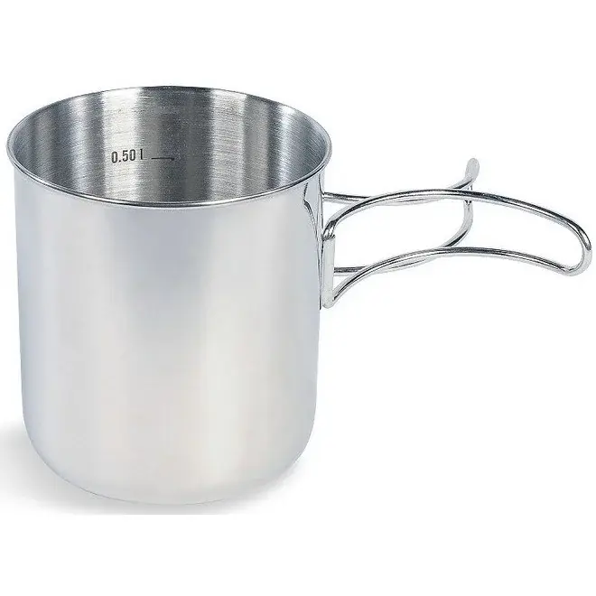 Tatonka Кружка з нержавіючої сталі Tatonka Handle Mug 600ml Silver