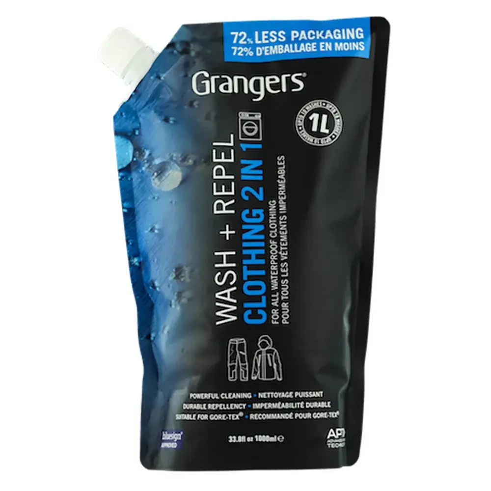 Grangers Просочення Grangers Wash + Repel Clothing 2 in 1 1L Pouch
